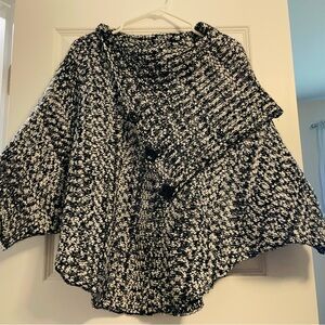 Beautiful Papillon Poncho.